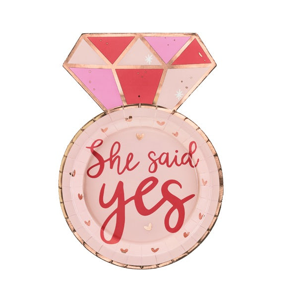 Πιάτα "She Said Yes"
