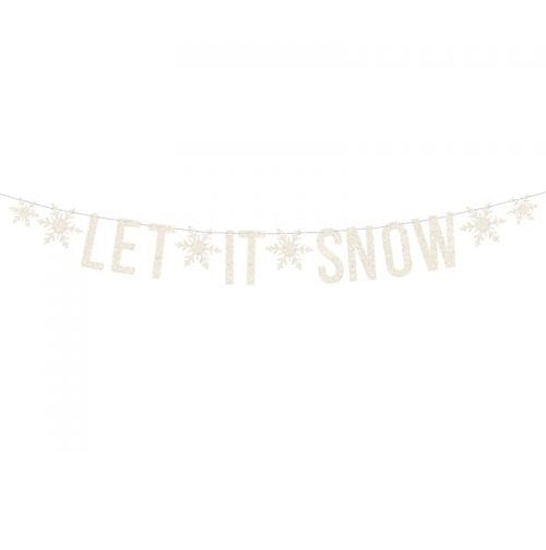Γιρλάντα "Let it Snow"