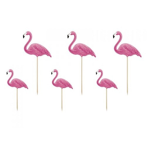 Διακοσμητικά γλυκών Flamingos
