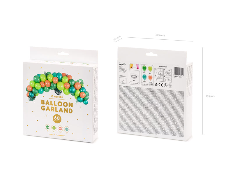 Γιρλάντα Μπαλονιών Tropical