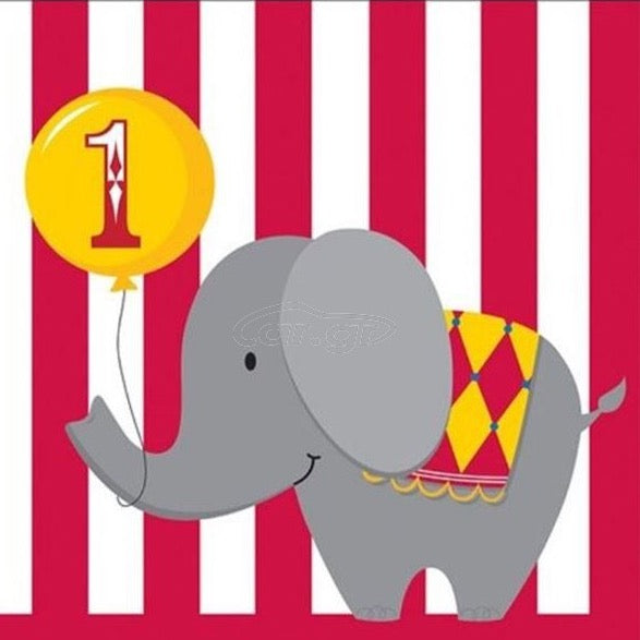 Χαρτοπετσέτες "Circus Time"
