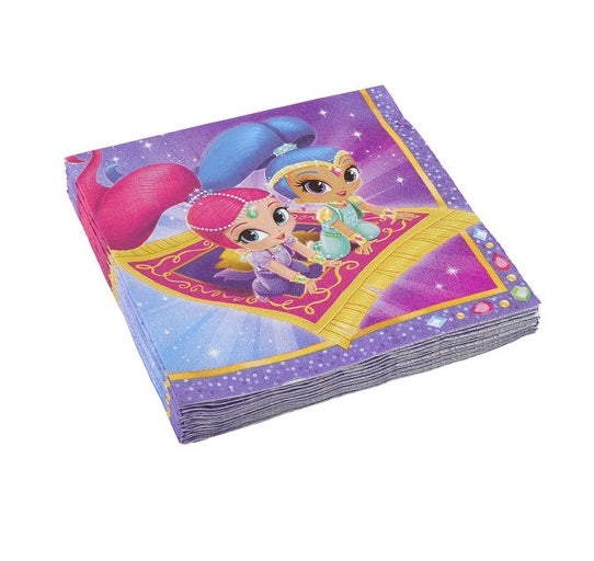 Χαρτοπετσέτες Shimmer & Shine