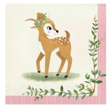 Χαρτοπετσέτες φαγητού "Deer Little One"