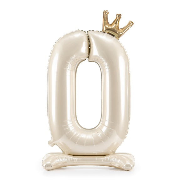 Μπαλόνι "0" Standing Cream