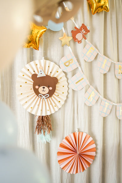 Διακοσμητικές Βεντάλιες Teddy Bear