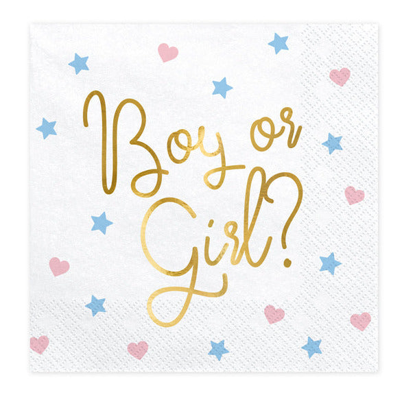 Χαρτοπετσέτες Boy or Girl