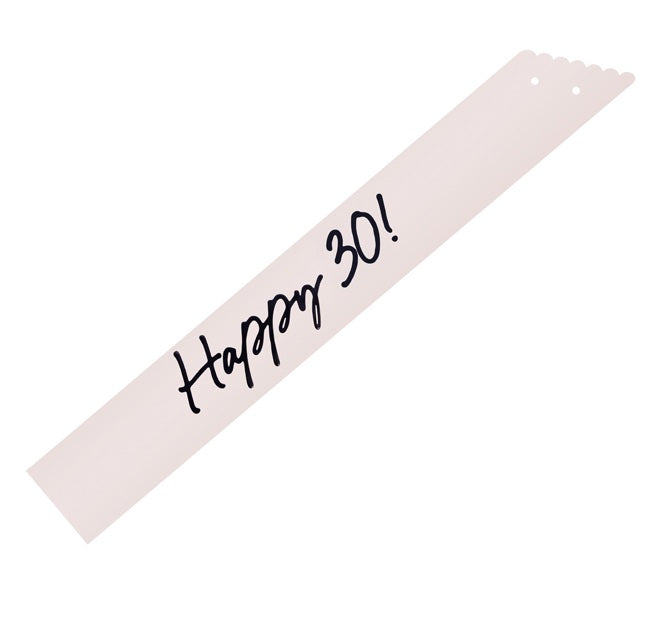 Κορδέλα Happy 30th