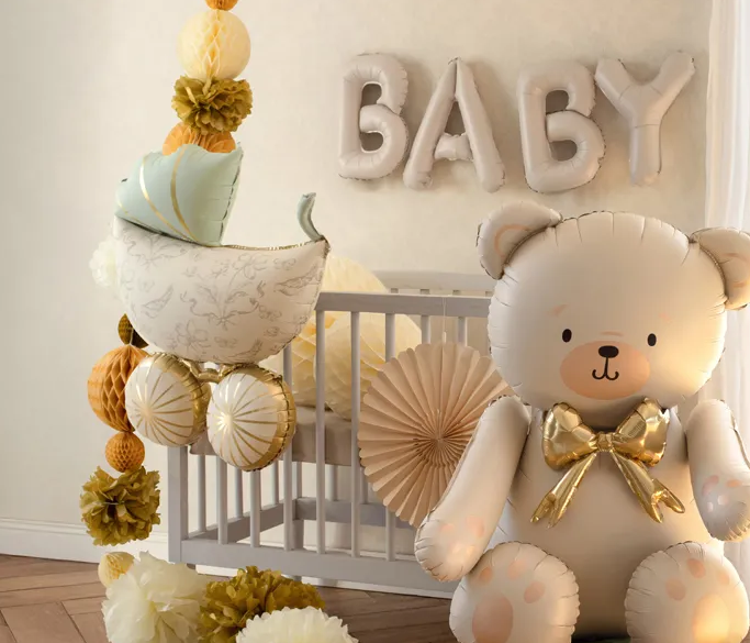 Μπαλόνια Baby Beige