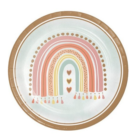 Πιάτα φαγητού Boho Rainbow