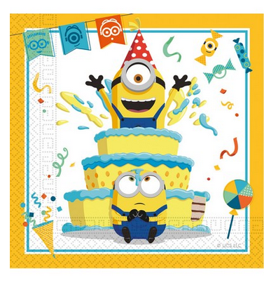 Χαρτοπετσέτες Minions