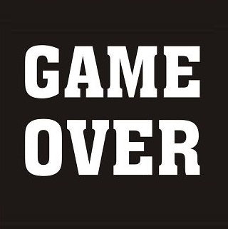 Αυτοκόλλητα Παπουτσιών "Game Over"