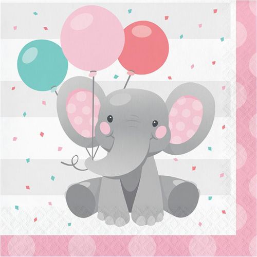Χαρτοπετσέτες Φαγητού Elephant Pink