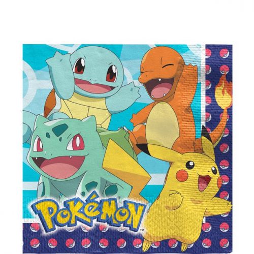 Χαρτοπετσέτες φαγητού Pokemon