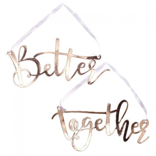 Ταμπελίτσες "Better Together"
