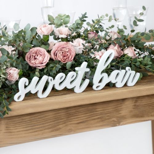 Ξύλινα γράμματα Sweet Bar