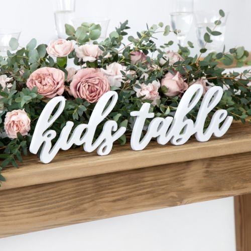 Ξύλινα γράμματα Kids Table
