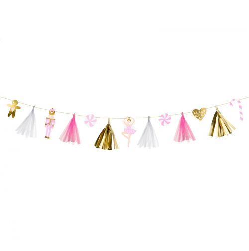 Γιρλάντα Pink Christmas