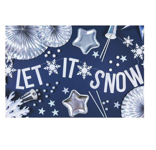 Γιρλάντα "Let it Snow"