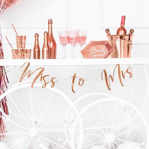 Γιρλάντα "Miss to Mrs"
