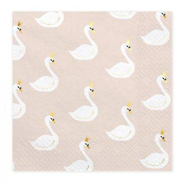 Χαρτοπετσέτες "Lovely Swan"