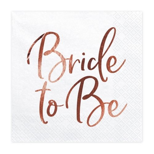 Χαρτοπετσέτες Bride to Be