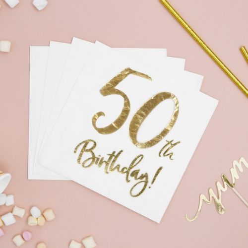 Χαρτοπετσέτες 50th