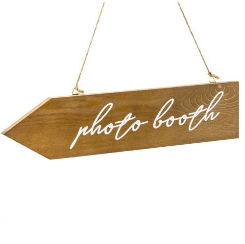 Ξύλινη Επιγραφή "Photobooth"