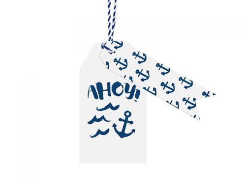 Καρτελάκια δώρων "Ahoy Matey"