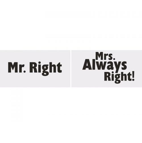 Ταμπελίτσες "Mrs Always Right"
