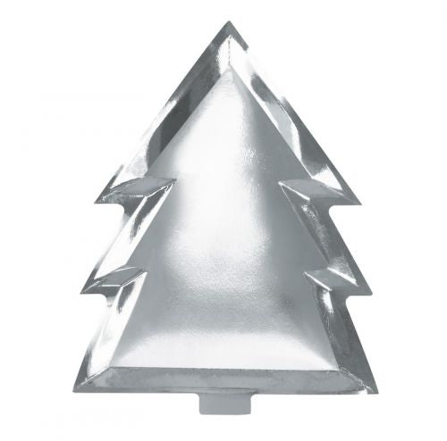 Πιάτα Silver Christmas Tree
