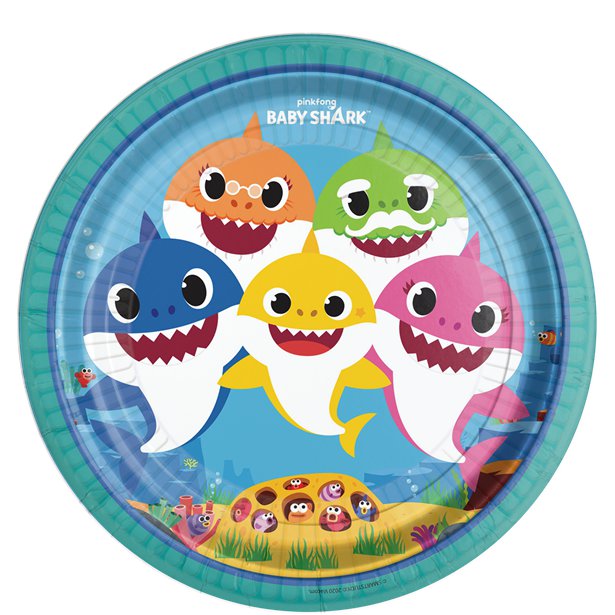Πιάτα φαγητού Baby Shark 2