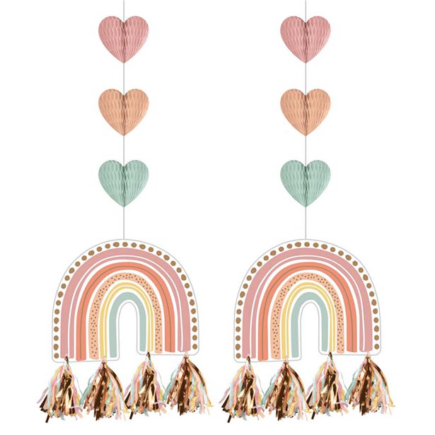 Κρεμαστά Διακοσμητικά Boho Rainbow