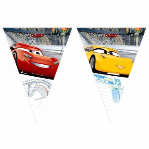 Γιρλάντα με σημαιάκια "Cars 3"