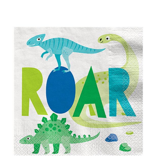 Χαρτοπετσέτες Dino-Roar