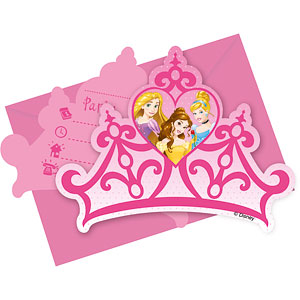 Προσκλήσεις "Disney Princess"