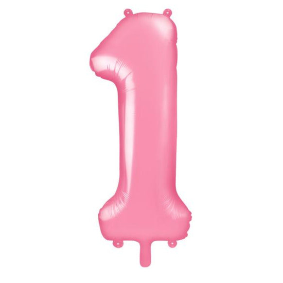 Μπαλόνι -1- Pink Pastel 34&