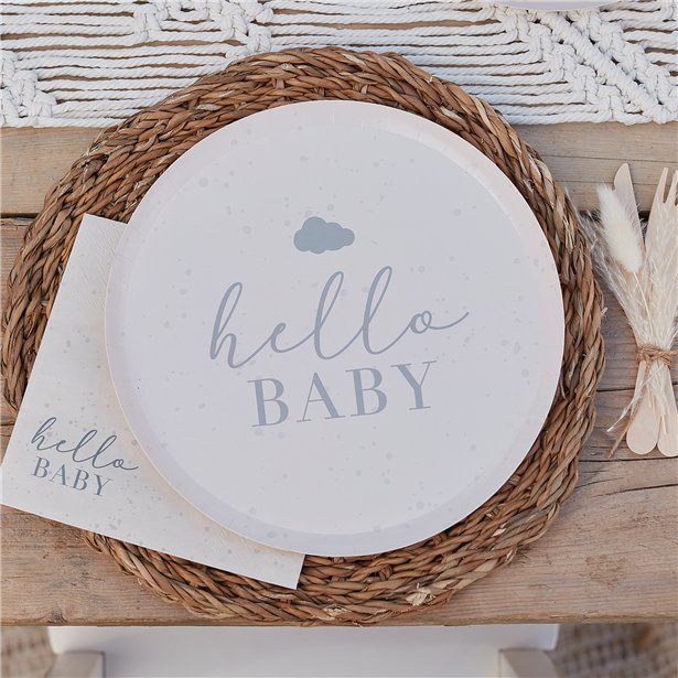 Πιάτα Hello Baby