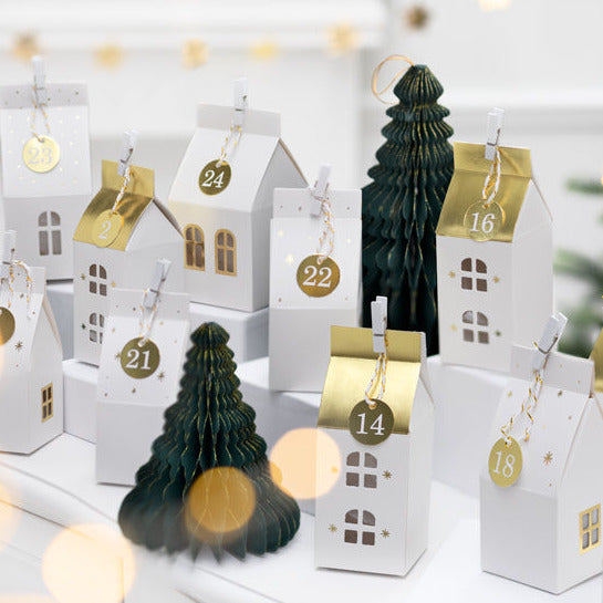 Ημερολόγιο Αντίστροφης Μέτρησης Houses White