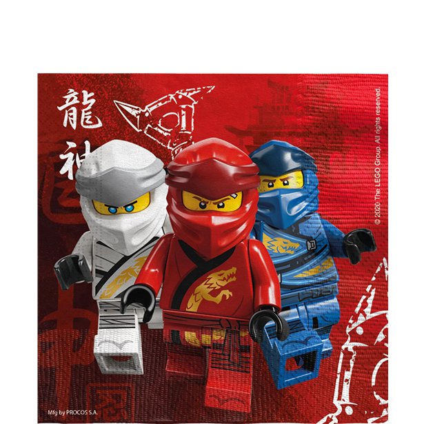 Χαρτοπετσέτες Lego Ninjago