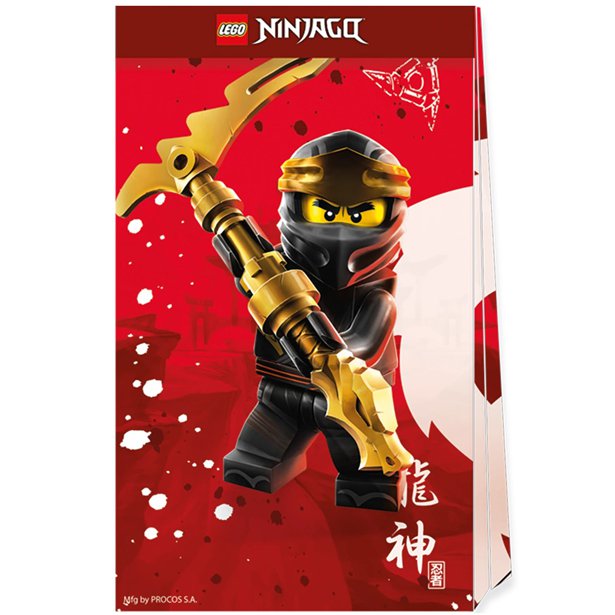 Τσάντες για δωράκια Lego Ninjago