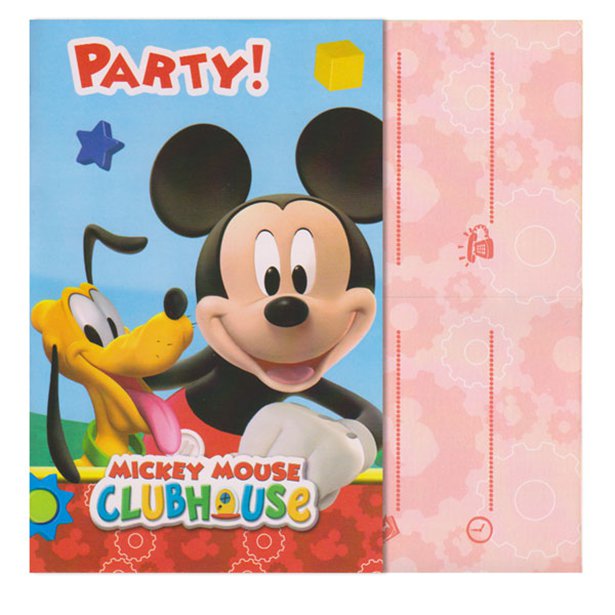 Προσκλήσεις Mickey Mouse