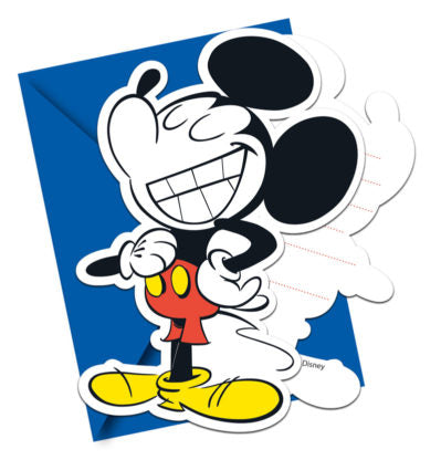 Προσκλήσεις "Mickey Super Cool"