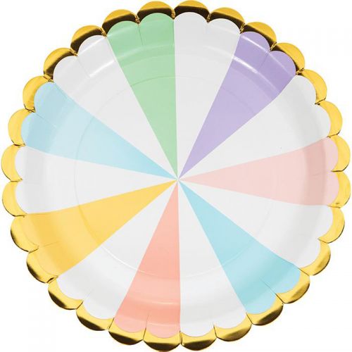 Πιάτα φαγητού Pastel Celebrations