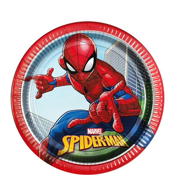 Πιάτα Γλυκού "Spiderman Crime Fighter"