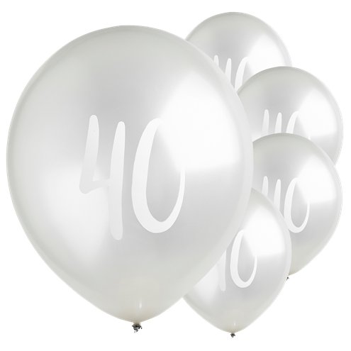 Μπαλόνια "40" Silver