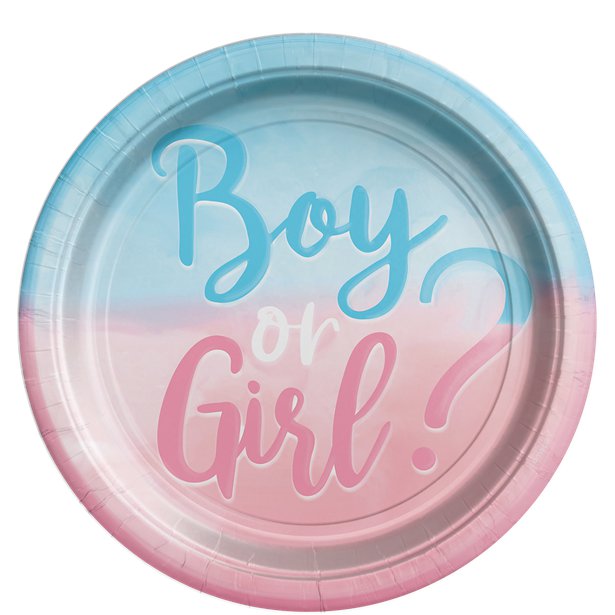 Πιάτα Φαγητού Gender Reveal