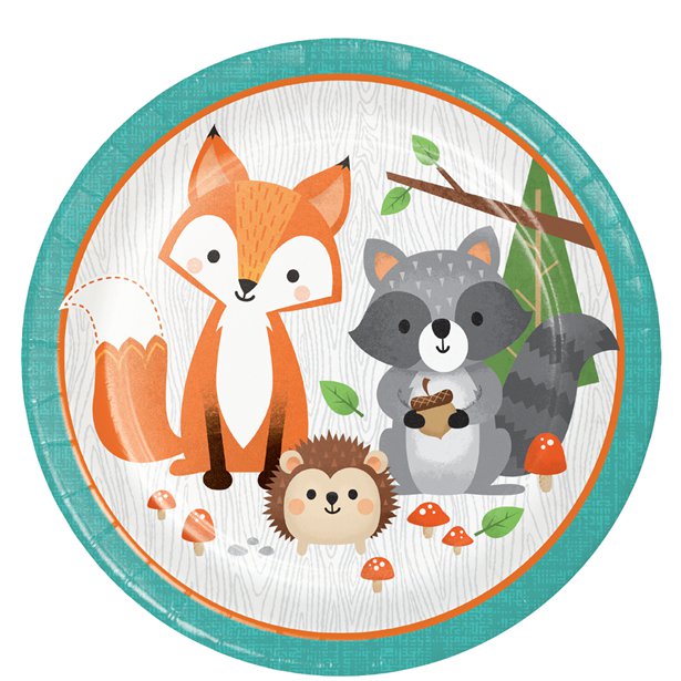 Πιάτα Woodland Animals