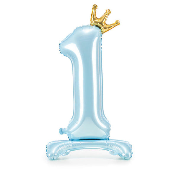 Μπαλόνι "1" Standing Blue