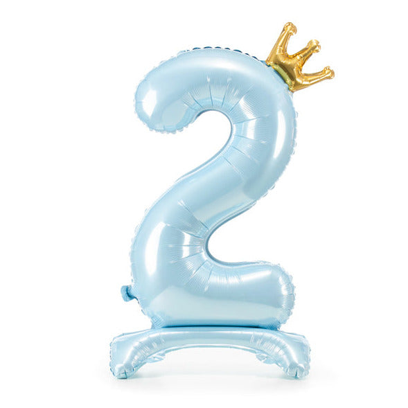 Μπαλόνι "2" Standing Blue
