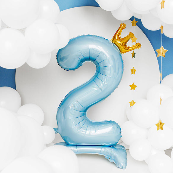Μπαλόνι "2" Standing Blue